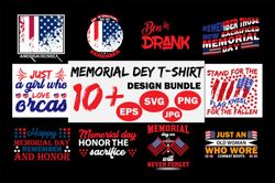 memorial day t-shirt bundle svg