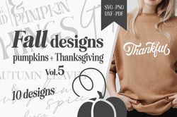 bundle svg thanksgiving fall shirt pod