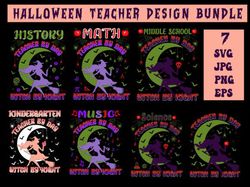 halloween teacher design bundle (svg)