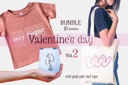 bundle svg valentines day retro shirt