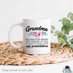 funny grandma mug, gifts for grandmother, grandma mug, grandmother gift, grandma gift, gift from children, funny grandma