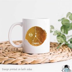 cancer birthday gift, cancer zodiac sign, cancer coffee mug, cancer zodiac mug, cancer gift, cancer astrology gift, canc