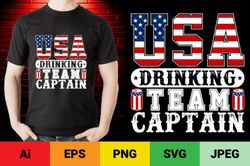 USA Drinking Team Captain 4th July