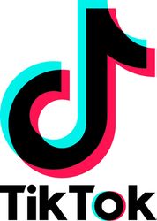 tik tok logo svg, png, jpg. digital download.