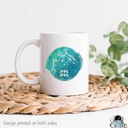 aquarius gift, aquarius mug, aquarius zodiac birthday gift, aquarius birthday gift, aquarius zodiac sign, astrology gift