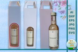 wine bottle box carrier