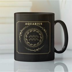 aquarius mug, aquarius gifts,