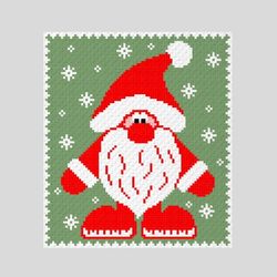 crochet c2c santa graphgan blanket pattern pdf download