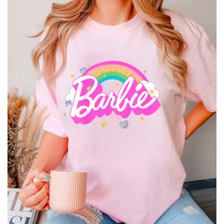 barbie rainbow birthday t-shirt, birthday women t-