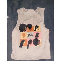 black barbie tank top,black doll curly afro shirt,