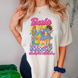 vintage barbie  shirt, barbie dancing the night aw