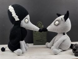 crochet  patterns  toys sparky dog downloadable pdf, english