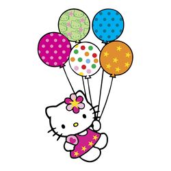 hello kitty svg, png, jpg files. digital download.