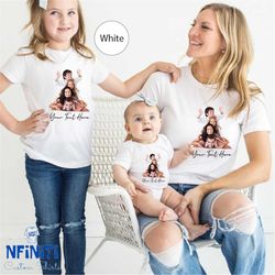 custom photo shirt, custom photo tee, custom photo tshirt, your text here, family matching tee, custom matching tee, per