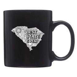 south carolina mug, south carolina gift, sc mug, sc gift, south carolina gifts, south carolina map, south carolina love,