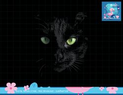 black cat with green eyes png, sublimation copy