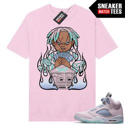 easter 5s to match sneaker match tees pink 'trap chucky'