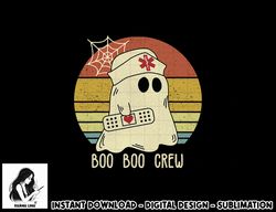 boo boo crew nurse shirts halloween nurse shirts for women png, sublimation copy