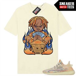 yeezy 350 boost v2 mx oat shirts to match sneaker match tees 'trap chucky'