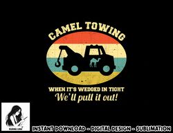 camel towing retro adult humor saying funny halloween gift png, sublimation copy