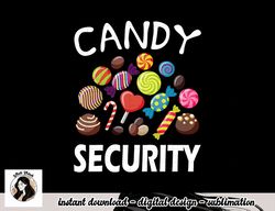 candy security halloween costume party png, sublimation copy