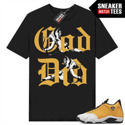 ginger 14s shirts to match sneaker match tees black 'god did'