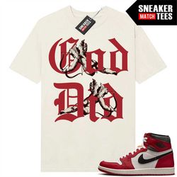 chicago lost 1s to match sneaker match tees sail 'god did'