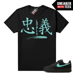tiffany force 1s shirts to match sneaker match tees black 'loyalty'