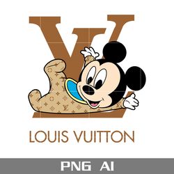 mickey mouse lv png, louis vuitton logo png, mikey mouse png, ai digital file