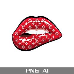 lips louis vuitton png, louis vuitton logo png, fashion brand png, ai file