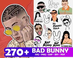 270 bad bunny logo svg, bad bunny svg, bad bunny png,bad bunny symbol, bad bunny heart logo , bad bunny logo heart