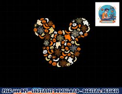 disney mickey mouse halloween ghosts pumpkins spiders png, sublimation copy
