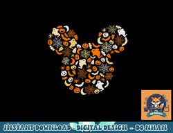 disney mickey mouse halloween ghosts pumpkins spiders png, sublimation copy