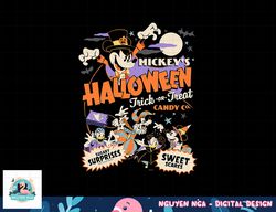 disney mickeys halloween trick or treat candy co. png, sublimation copy