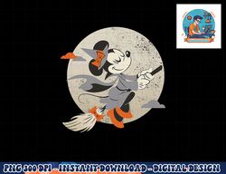 disney minnie mouse flying witch costume halloween png, sublimation copy