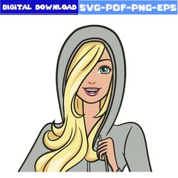 barbie girl fashion svg, barbie svg, barbie girl svg, girl svg, barbie princess svg, princess svg, cartoon svg