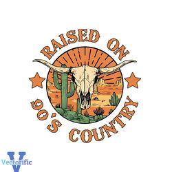 raised on 90s country svg country music png silhouette file