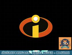 disney pixar incredibles logo halloween costume png, sublimation copy