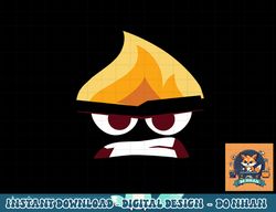 disney pixar inside out angry face halloween png, sublimation copy