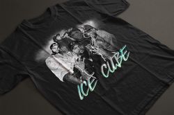 ice cube vintage style ii bootleg graphic tee, ice cube vintage rap tee 90s inspired unisex heavy cotton