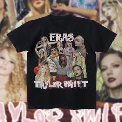 taylor swift eras tour inspired bootleg graphic tee, vintage tee 90s t-shirt inspired unisex heavy cotton