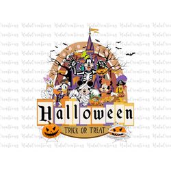 halloween family vacation png, trick or treat png, spooky vibes png, mouse and friends svg, fall png, png files for subl