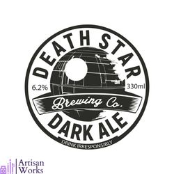 death star pale ale star wars svg disney death star dark ale svg