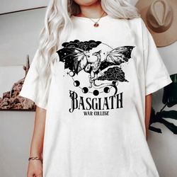 basgiath war college comfort color shirt, fourth wing,