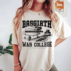 basgiath war college scribe comfort colors tee, fourth