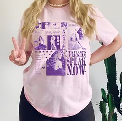 speak now the eras tour 2023 merch vintage retro enchan