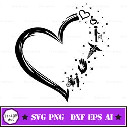 disability support svg - helping hands svg - heart svg - reaching hands svg- caring hands svg - handicap svg - love svg