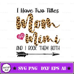 i have two titles mom and mimi svg floral svg, png , eps, dxf