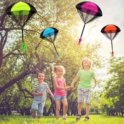 parachute toy free throwing hand throw parachute outdoor toys for kids gifts