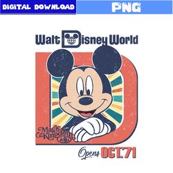 walt disney world open otc71 png, mickey macgic kingdom png, disney png, disney png digital file